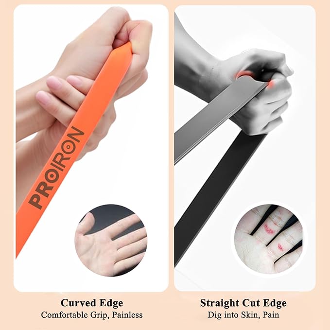 PROIRON Resistance Bands Pull Up Bands Comfortable Exercise Bands Anti-Slip Workout Bands for Pull up Dip Squat Gym Workout Physical Therapy Stretch Bands for Men & Women