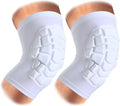 SZKANI Knee Pads Compression Leg Sleeve Knee Sleeve for All Sports Wrestling Protector Gear, 1 Pair of Knee Paded