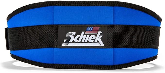 Schiek Sports Model 2006 Nylon 6" Weight Lifting Belt - XS - Royal Blue