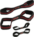 MRX Power Weight Lifting Gym Wrist Strap Figure 8 Wraps Hand Bar Bodybuilding Training Straps Workout