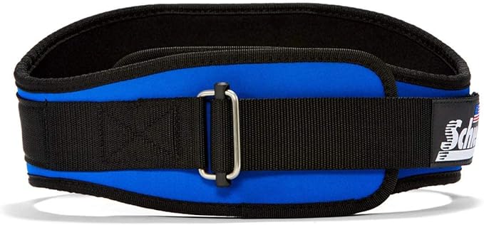 Schiek Sports Model 2006 Nylon 6" Weight Lifting Belt - XS - Royal Blue