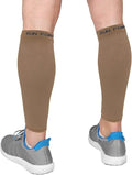 Run Forever Calf Compression Sleeves for Men and Women - Leg Compression Sleeve - Footless Compression Socks for runners