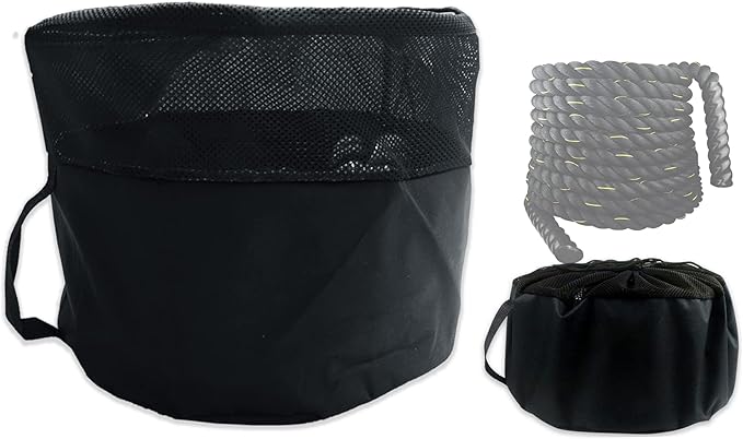 J Bryant Fitness Battle Rope Storage Bag for Outdoor & Indoor Storage Suitable for Storing Combat Training Ropes Heavy Jump Ropes