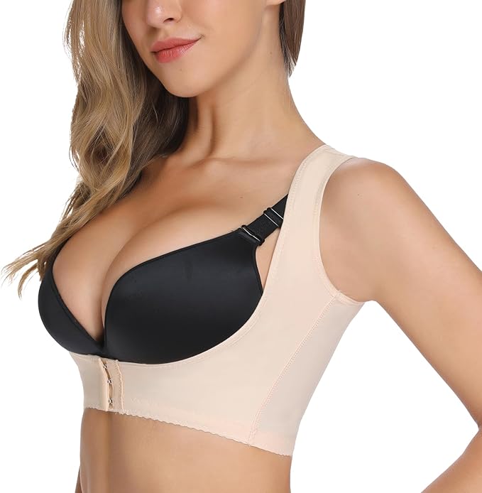 MISS MOLY Chest Brace Push up for Woemn Posture Corrector Shapewear Sleeveless Tops Back Shaper Vest