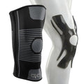 Kinesiology Knee Compression Sleeves - Professional Knee Support Braces for Men and Women for Joint Pain Relief, Swelling, ACL, MCL, FSA and HSA Approved (Black, XX-Large)