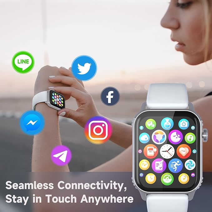 Smart Watch for Men, 120 Sports Modes Smartwatch with 1.83" HD, Alexa Built-in, Heart Rate/Sleep Monitor, IP67 Waterproof, Bluetooth Call & Music Control Fitness Watch for iPhone/Android (Gray)