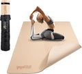 Gogokiwi Large Yoga Mat (6'x4') – 1/4" & 1/2" Thick Exercise Mats for Home Workout, Extra Wide Workout Mats for Home Gym, Yoga, Pilates, Stretching, Floor & More