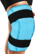 Comfytemp 3D Knee Ice Pack Wrap for Injury Reusable Gel, Knee Cold Pad Brace, Hot Cold Therapy for Meniscus Tear, Leg Pain, Knees Replacement Sleeve, Arthritis, Muscle Recovery, After Surgery Use