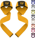 Weight Lifting Straps Wrist Support Padded Neoprene Gym Cross Training Hand Bar Weightlifting Straps Fitness Bodybuilding Power Exercise Grips Deadlift Men Women