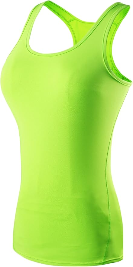 NELEUS Women's 3 Pack Compression Base Layer Dry Fit Tank Top