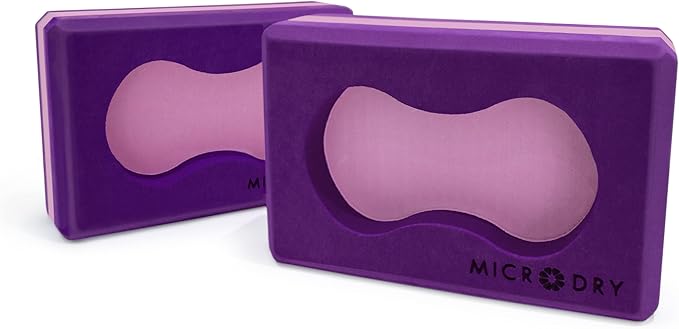 MicroDry Sure Grip Yoga Block