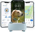 Tractive Smart Dog GPS Tracker | Live Pet Tracker with Virtual Fence | Vital Signs Monitoring of Heart & Respiratory Rate | Bark Monitoring | Dog Collar Attachment (Mint)