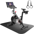 Treadmill Mat,Bike Mat,Stationary Bike Mat,Foldable Treadmill Mat for Hardwood Floors and Carpet.for Exercise Bike,Exercise Equipment Indoor Cycles,Rowing Elliptical (32" X 84.2")