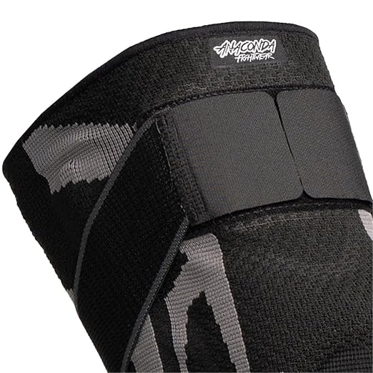 Anaconda Fightwear Stabilizer Knee Brace (XX-Large) - Compression Support Sleeve with Spring Stabilizers for Shock Absorption & Joint Health - Fits Left or Right Leg - Ideal for Athletes, Men & Women