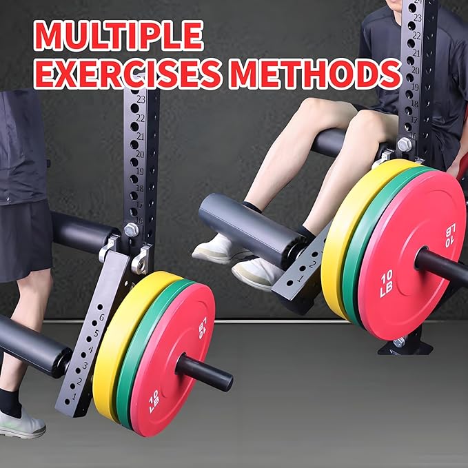 MARLANG Leg Extension and Curl Machine for Power Rack Attachments, Leg Extension Attachment for Home Gym, Leg Curl Attachment for Workout Equipment