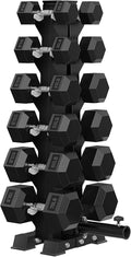 HANDBODE Dumbbell Rack A Frame Weight Rack Stand Dumbbell Weight Storage for Home Gym, Space-Saving Weight Stand for Home Gym