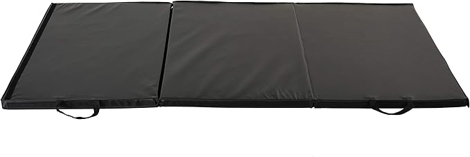Sunny Health & Fitness Tri-Folding & Puzzle Exercise Mats – Extra Thick, Durable, Non-Slip, Water-Resistant Cushioning for Home Gym, Yoga, MMA, Gymnastics, Cardio, and Core Workouts