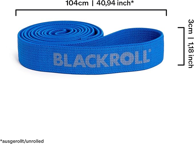 BLACKROLL - Super Band Set, Long Bands for Working Out, Resistance Bands for Legs and Glutes, Workout Bands for Stretching and Exercise, Booty Bands for Home Gym Equipment