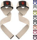 Weight Lifting Straps Wrist Support Padded Neoprene Gym Cross Training Hand Bar Weightlifting Straps Fitness Bodybuilding Power Exercise Grips Deadlift Men Women