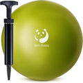 Slim Panda Pilates Ball, 9 Inch Small Exercise Ball, Anti Burst Mini Yoga Ball for Stability, Workout, Barre, Core Strength, Physical Therapy, Balance, Stretching