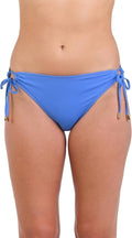 La Blanca Women's Island Goddess Side Loop Hipster Bikini Swimsuit Bottom