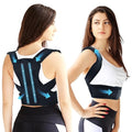 Posture Corrector for Kids Adjustable Back Straighter with Shoulder Pads Upper Back Posture Brace for Teenagers to Provide Spinal Support Improve Posture and Prevent Slouching (Large, waist size 31.5-37.5in)