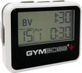 Gymboss Plus Interval Timer and Stopwatch - White/Black Hardcoat