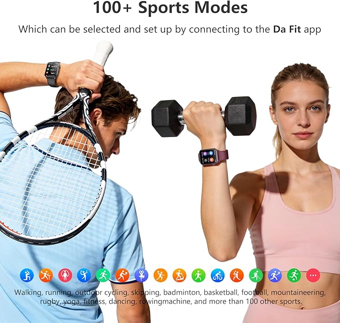 Smart Watch For Women Men,1.91" Hd Screen Fitness Tracker With LED Flashlight,100+ Sport Modes Fitness Watch, Women Watch Heart Rate/Sleep/Menstrual, IP68 Waterproof, Womens Watches For Android/IOS
