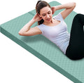 nuveti Large Exercise Mat - 15mm/20mm/30mm Thick Yoga Mat | Workout Mat for Fitness, Yoga, Pilates, Stretching & Floor Exercises for Women & Men with Free Carrying Bag