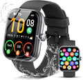 Smart Watch for Men Women (Answer/Make Call), 1.96" HD Fitness Tracker Running Watch, IP68 Waterproof,Pedometer, Sleep/Step/Activity/Heart Rate Monitor,110+ Sport Mode Smartwatch for iOS Android Phone