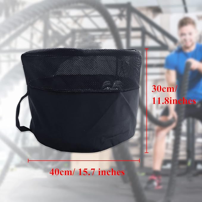 J Bryant Fitness Battle Rope Storage Bag for Outdoor & Indoor Storage Suitable for Storing Combat Training Ropes Heavy Jump Ropes