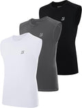 Roadbox Boys Youth Sleeveless Compression Shirt, Quick Dry Kids Football Undershirt, Athletic Soft Tank Tops Sport Basketball