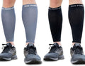 Run Forever Calf Compression Sleeves for Men and Women - Leg Compression Sleeve - Footless Compression Socks for runners