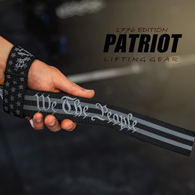 Iron Infidel Weight Lifting Straps - Wrist Straps for Weight Lifting, Deadlifting, Exercise, Crossfit, Strength Training, Olympic Lifts - Gym Straps for Grip Strength on Bar