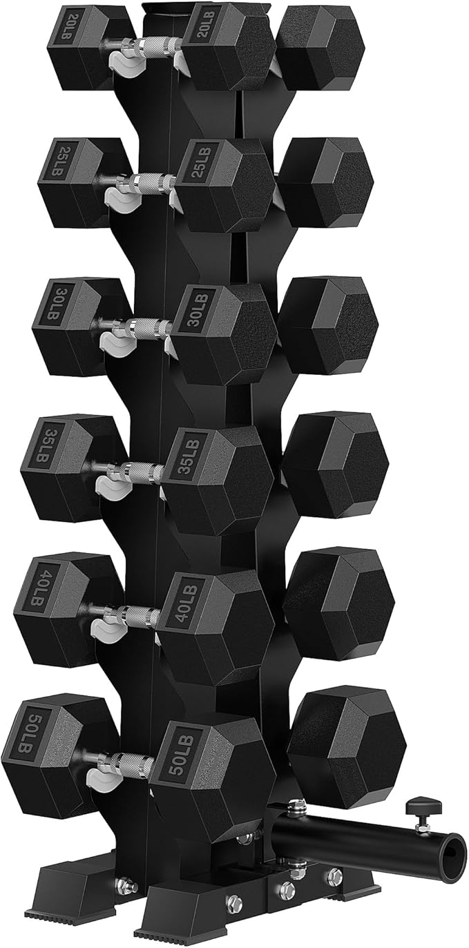 HANDBODE Dumbbell Rack A Frame Weight Rack Stand Dumbbell Weight Storage for Home Gym, Space-Saving Weight Stand for Home Gym