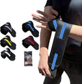 Wrist Wraps for Weightlifting,2Pcs Gym Wrist Wraps with Hand Thumb Loop,Premium Quality Wrist Support,Triple Reinforced Protection,More Elasticity Density Weaving,Suitable for Weightlifting,Fitness