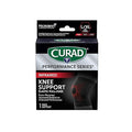 CURAD Performance Series Infrared Knee Support, Elastic Knee Sleeve for Pain Management, Compression Support for Recovery and Performance, Powered by CELLIANT Technology, Large/X-Large