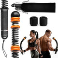 Weighted Ropeless Battle Ropes Adjustable Battle Ropes for Home Gym for Full Body Workout, HIIT and Low-Impact Aerobic Training Cardio Strength Training, Fitness Gift, Indoor Workout Equipment