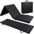 ZENY 2’’ Thick Tri-fold Folding Gym Exercise Mat Extra Thick Gymnastics Mat Tumbling Mat with Carrying Handles for Home Workout, Core Workouts, Stretching, MMA, Yoga