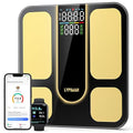 Professional Smart Scale for Body Weight, BMI, Body Fat, Muscle Mass, Highly Accurate 25 Body Composition Weighing Machine, Bathroom Digital Scale Large Display Sync with Fitness App, 402lb