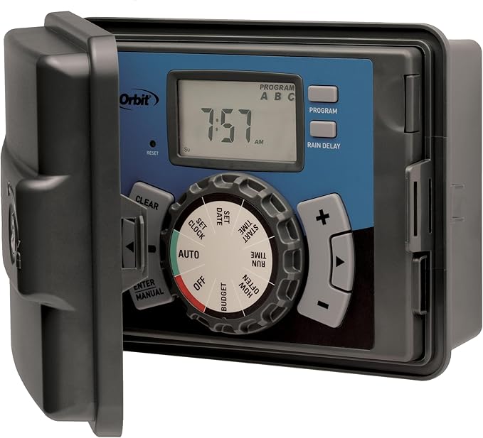 Orbit 27894 - Easy-Set Logic 4-Station Indoor/Outdoor Sprinkler Timer/Controller