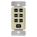 TOPGREENER 4-Hour No Neutral Wire Countdown Timer Switch, 5-10-30-60 Min 1-2-4 Hour Settings, for Fans and Lights, LED Indicator, 120VAC 60Hz, 1/2HP, 150W LED, UL Listed, TGT06-4H-JT-I, Ivory