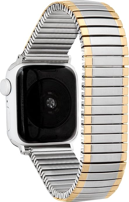Bandini Stainless Steel Expansion Band for Apple Watch Band 46mm 45mm 42mm 44mm 41mm 40mm 38mm 49mm & Ultra 3, 2 & 1 for Men, Extra Long Stretch Strap Apple Watch Series 11 10 9 8 7 6 5 4 SE & iWatch