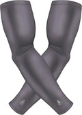 B-Driven Sports Pro Fit Compression Arm Sleeves for Men Women & Youth - Volleyball Golf Running Baseball Basketball - Pair