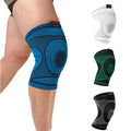 McDavid 4-Way Elastic Knee Sleeve, Compression Knee Support for Pain Relief, Soreness, All-Day Daily Activity Blue/Black S