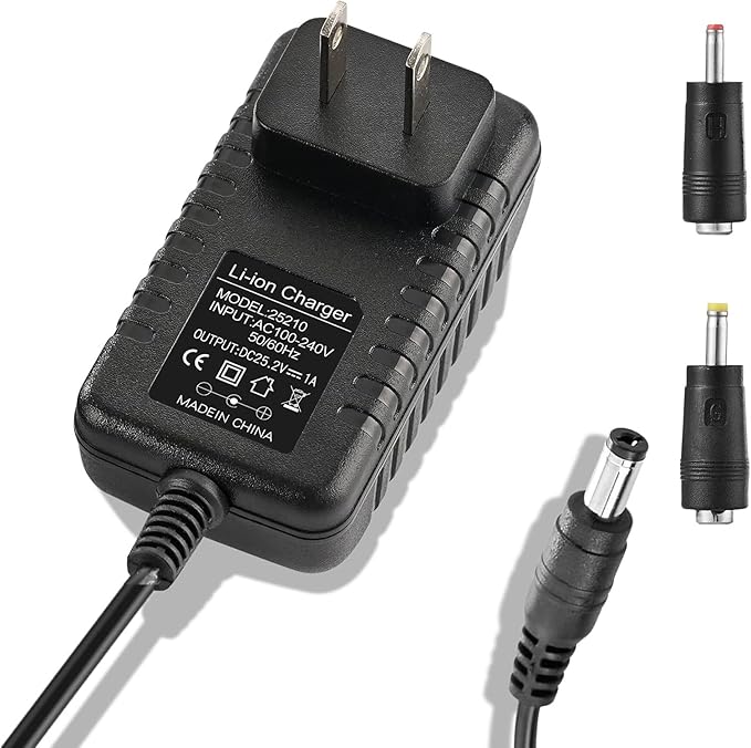 Massage Gun Charger 24V ~ 25.2V 1A Charger for 24V..