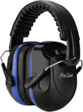 ProCase Noise Reduction Ear Muffs, Sound Proof Ear Protection, NRR 28dB Noise Cancelling Headphones for Adults Kids Autism, Hearing Protection for Mowing -Blue