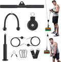 FitBeast Pulley System Gym, Cable Weight Pulley System for Gym LAT Pulldown, Biceps Curl Workout, Ideal Home Gym Equipment for Forearm, Shoulder, Strength Training