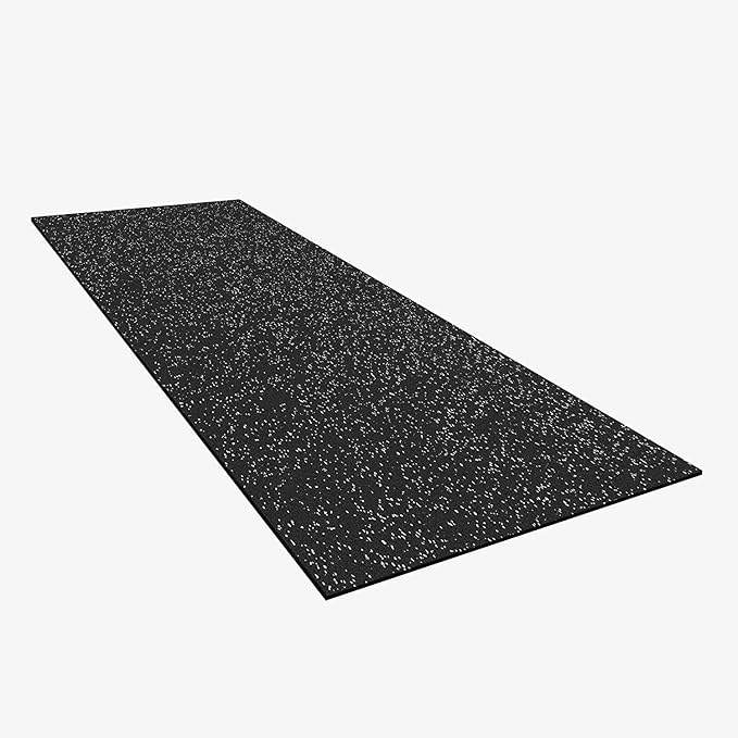 Flooring Inc's 1/4" Thick Tough Rubber Flooring Roll | Flexible Recycled Rubber Floor Mats for Home Gym | Heavy Duty Rubber Mat for Home Gyms, Sheds, Horse Stall Mat or Trailer