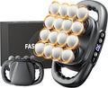 16 Head Massage Gun Deep Tissue, Back Massager with 3 Modes & 30 ntensity Levels, Professional Percussion Muscle Gun for Legs,Massage Gun Portable for Back